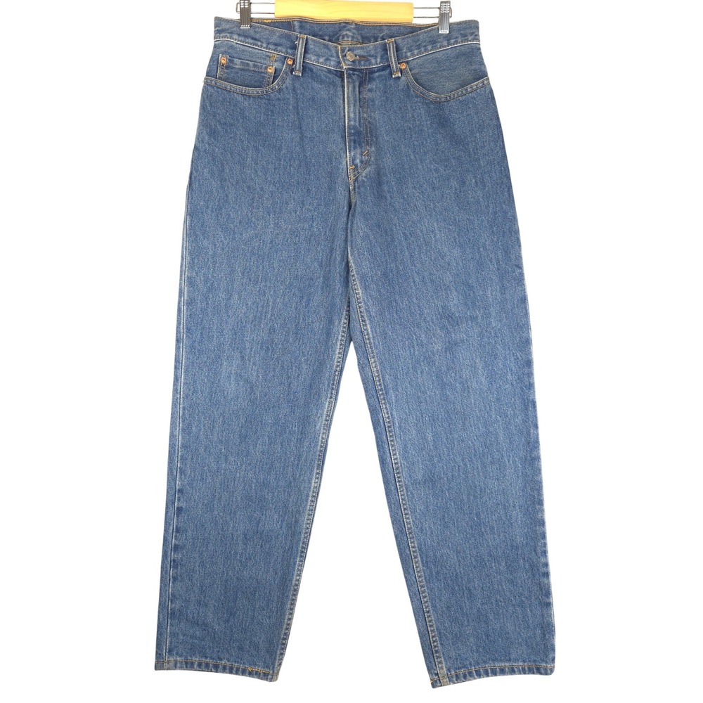 Levis 560 Comfort Fit Jeans Mens Medium Wash Loose Tapered 33x30 (Fits 34x30)
